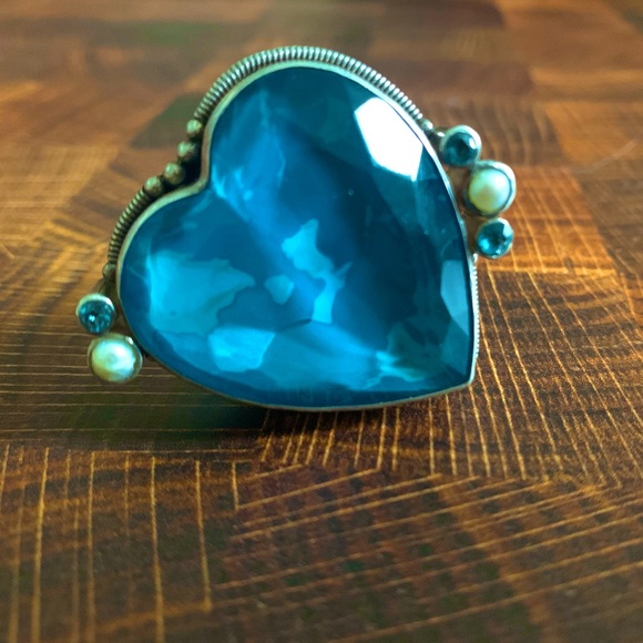 Mars & Valentine Jewelry - Mars & Valentine Silver Statement Ring - Vintage